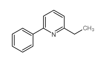 2-Ethyl-6-phenylpyridine Structure