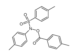 4-Methyl-N-(4-methyl-benzoyloxy)-N-p-tolyl-benzenesulfonamide Structure