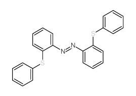 bis(2-phenylsulfanylphenyl)diazene Structure