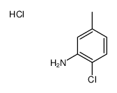 2-chloro-5-methylaniline,hydrochloride结构式