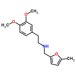 [2-(3,4-DIMETHOXY-PHENYL)-ETHYL]-(5-METHYL-FURAN-2-YLMETHYL)-AMINE Structure