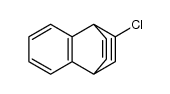 2-chloro-1,4-dihydro-1,4-ethenonaphthalene结构式