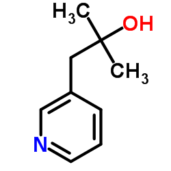 2-methyl-1-pyridin-3-yl-propan-2-ol structure