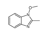 1H-Benzimidazole,1-methoxy-2-methyl-(9CI)结构式