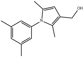 1-(3,5-dimethylphenyl)-2,5-dimethyl-1h-pyrrole-3-methanol structure