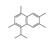 1-isopropyl-2,4,6,7-tetramethyl-naphthalene Structure