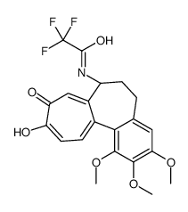 N-TRIFLUOROACETYL DEACETYLCOLCHICEINE结构式