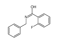 N-benzyl-2-fluorobenzamide结构式