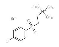 2-(p-Chlorophenylsulfonyl)ethyltrimethylammonium bromide picture