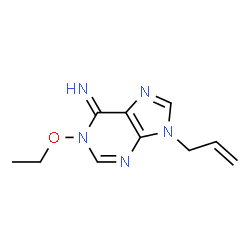 6H-Purin-6-imine,1-ethoxy-1,9-dihydro-9-(2-propenyl)-(9CI) structure