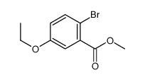 methyl 2-bromo-5-ethoxybenzoate Structure