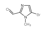 5-溴-1-甲基-1H-咪唑-2-甲醛结构式