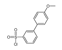 3-(4-methoxyphenyl)benzenesulfonyl chloride structure