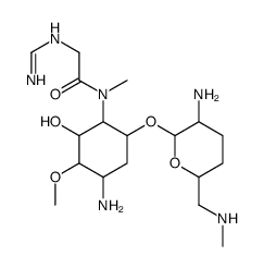 2''-formimidoylistamycin A structure