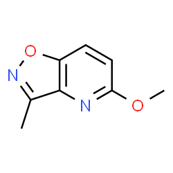 Isoxazolo[4,5-b]pyridine, 5-methoxy-3-methyl- (9CI) structure