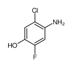 4-Amino-5-chloro-2-fluorophenol structure