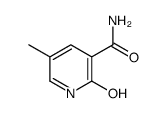 5-METHYL-2-OXO-1,2-DIHYDROPYRIDINE-3-CARBOXAMIDE Structure