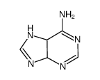 9H-Purin-6-amine,4,5-dihydro- Structure