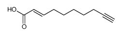 trans-Nonen-8-in-carbonsaeure结构式