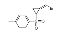 1-[2-(bromomethylidene)cyclopropyl]sulfonyl-4-methylbenzene结构式