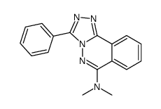 N,N-dimethyl-3-phenyl-[1,2,4]triazolo[3,4-a]phthalazin-6-amine Structure