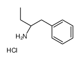 (2S)-1-phenylbutan-2-amine,hydrochloride结构式