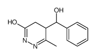 4-[hydroxy(phenyl)methyl]-3-methyl-4,5-dihydro-1H-pyridazin-6-one Structure