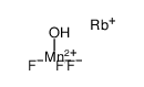 rubidium trifluoroaquomanganate(II) Structure