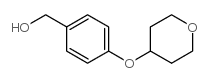 [4-(Tetrahydropyran-4-yloxy)phenyl]methanol Structure