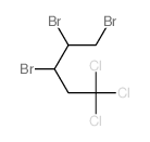 3,4,5-tribromo-1,1,1-trichloro-pentane结构式