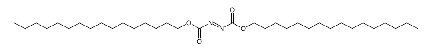 dihexadecyl azodiformate Structure