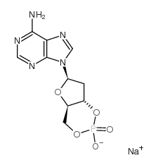 2'-dcamp sodium salt Structure