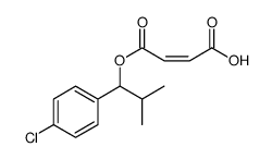 4-(1-(4-CHLOROPHENYL)-2-METHYLPROPOXY)-4-OXOBUT-2-ENOIC ACID结构式