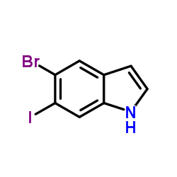 5-Bromo-6-iodo-1H-indole picture