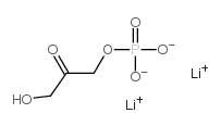 Dihydroxyacetone phosphate dilithium salt Structure