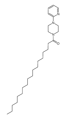 1-octadecanoyl-4-(2-pyridyl)piperazine Structure