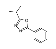 2-Isopropyl-5-phenyl-1,3,4-oxadiazole结构式