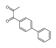 1-(4-phenylphenyl)propane-1,2-dione Structure