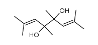 meso-2,4,5,7-tetramethyl-2,4-octadiene-4,5-diol Structure