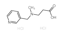 3-(Methyl-pyridin-3-ylmethyl-amino)-propionic acid dihydrochloride Structure