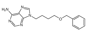 9-(4-phenylmethoxybutyl)purin-6-amine Structure