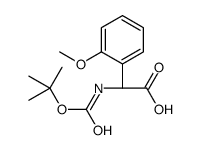 (S)-2-((TERT-BUTOXYCARBONYL)AMINO)-2-(2-METHOXYPHENYL)ACETIC ACID picture