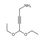 4,4-DIETHOXY-BUT-2-YNYLAMINE Structure