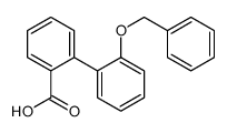 2-(2-phenylmethoxyphenyl)benzoic acid结构式