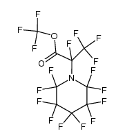 Perfluoro(methyl 2-N-piperidinopropionate)结构式