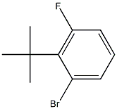 1-bromo-2-(tert-butyl)-3-fluorobenzene结构式