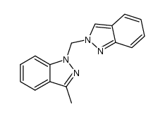 1-((2H-indazol-2-yl)methyl)-3-methyl-1H-indazole Structure