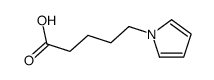 5-(1H-pyrrol-1-yl)pentanoic acid structure