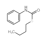 Carbamothioic acid,N-phenyl-, S-butyl ester结构式