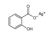 水杨酸银结构式